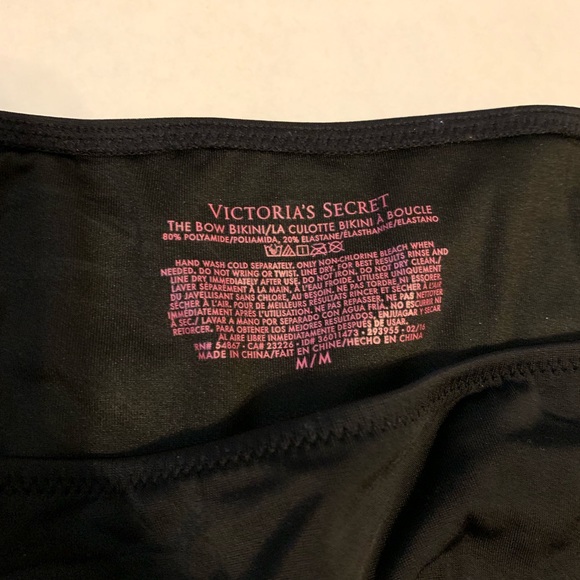Victoria’s Secret Fabulous Swimsuit 32B/Medium BLK - Picture 4 of 4